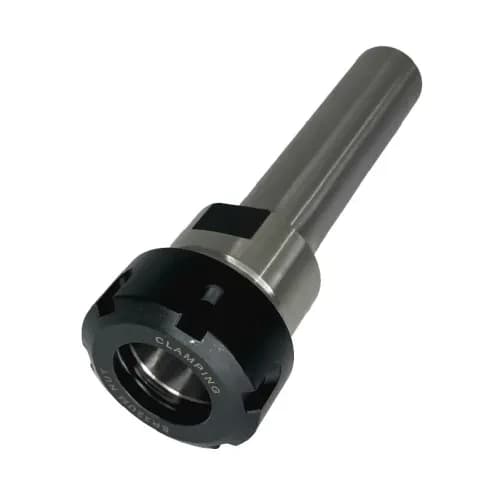 ER32 collet chuck adapter, straight shank Ø1 x 4 inches