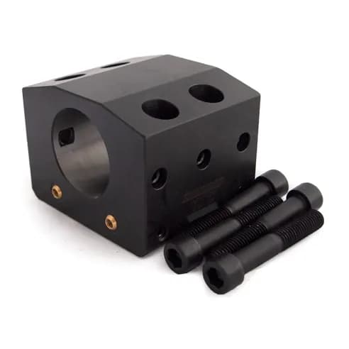 Bolt On toolholder for boring bars, clamping capacity ø50mm, center height 40mm, bolt grid 35x76 mm