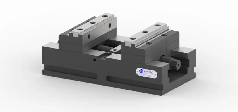 5-axis self-centering vise, W - 125 mm, body L - 250 mm, jaw type 1