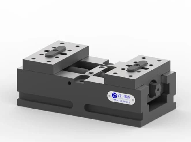 5-axis self-centering vise, W - 125 mm, body L - 250 mm, jaw type 3
