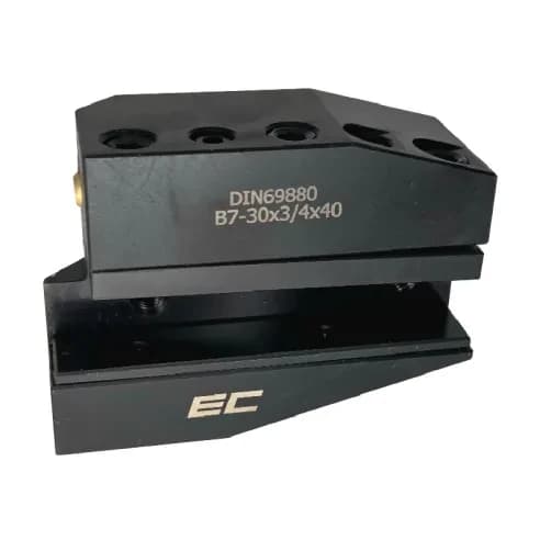 VDI30 OD turning toolholder 3/4x3/4", form B7 inverted right, long