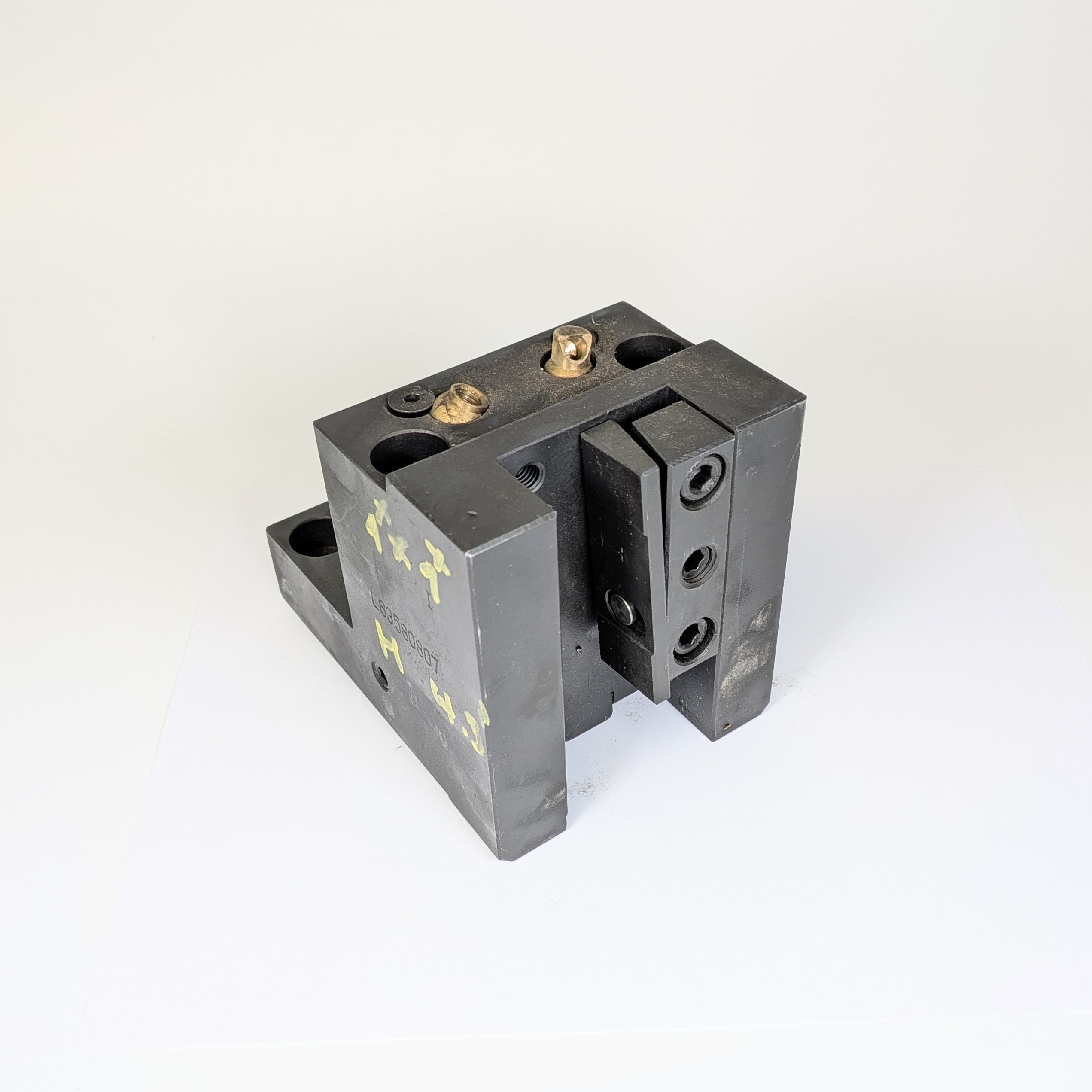 1" Square Static OD Turning Tool Block, BMT65, 4.3" Overall Height - Showroom Unit