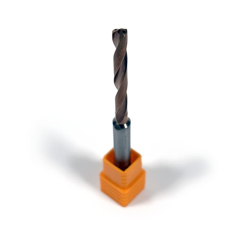 4.2mm Carbide Drill, 2 flutes, 5xD, Through Tool Coolant - 140°, 29mm LOC, Coated