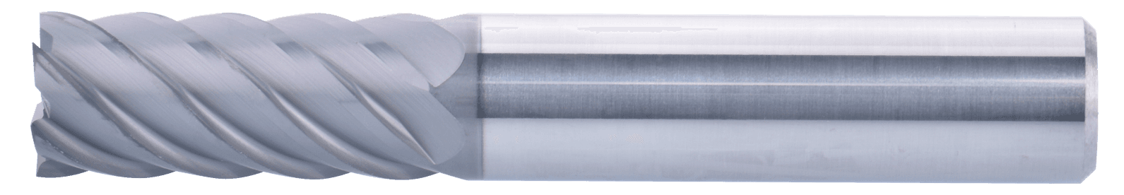 18 mm Carbide End Mill, 6 Flutes, Flat, Standard length, For P, M, K materials, AlCrN coated, Helix angle 45 degree, LOC 40 mm