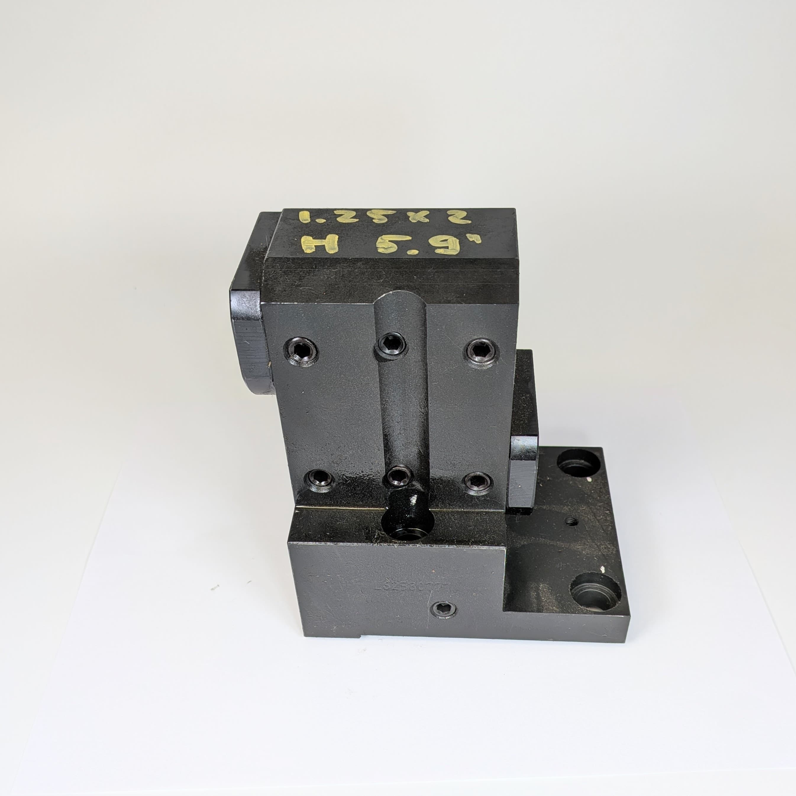 1-1/4" Dia. Twin Boring Bar Block, BMT65, 5.9" Overall Height - Showroom Unit