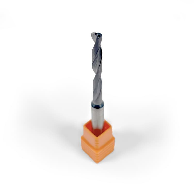4.2mm Carbide Drill, 2 flutes, 5xD, Through Tool Coolant - 140°, 29mm LOC, Coated