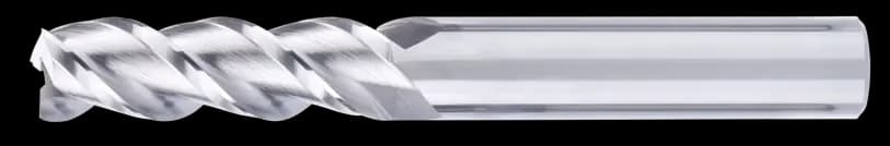 20 mm Carbide End Mill, 3 Flutes, Flat, Long, For N materials, Uncoated, LOC 70 mm