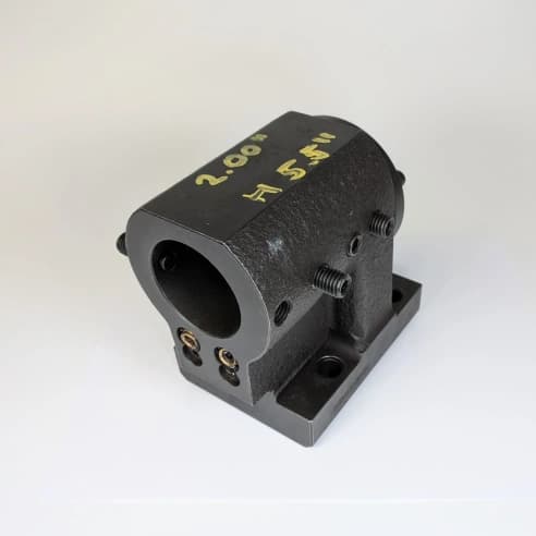 2" Dia. Static Boring Bar Block, BMT65, 5.5" Overall Height - Showroom Unit