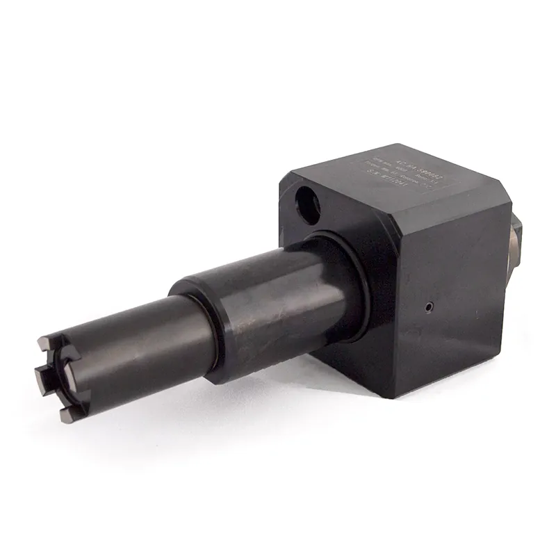 Straight (0°) live driven tool for VDI40 turret with 117.55mm coupling, ER32, RATIO 1:1
