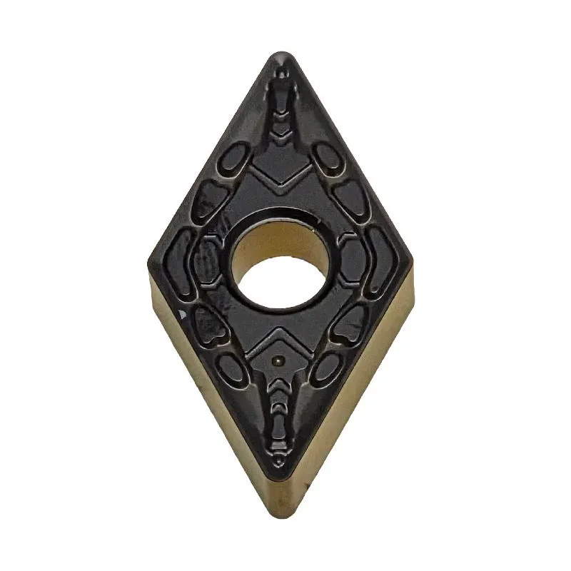 DNMG 150408E-HR4-EC265H, ANSI: DNMG 431, 55° Rhombic Negative Turning Insert, Carbide (CVD), RE 0.8mm (0.03") for medium turning of P Materials in good (uninterrupted) conditions
