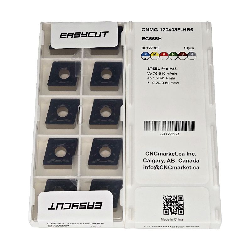 CNMG 432 Carbide Turning Insert for P Materials, EC565H, HR6 | EASYCUT