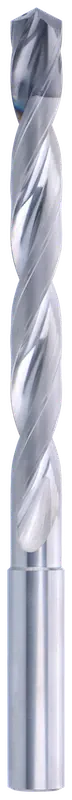 9.5 mm Carbide Drill, 8xD,  For P, M, S, K, H, N materials, Int. Coolant, Usable Length 80 mm