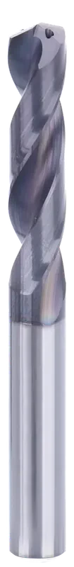 4.8 mm Carbide Drill, 3xD, Int. Coolant, For P, M, K, N, S materials, Usable Length 17 mm