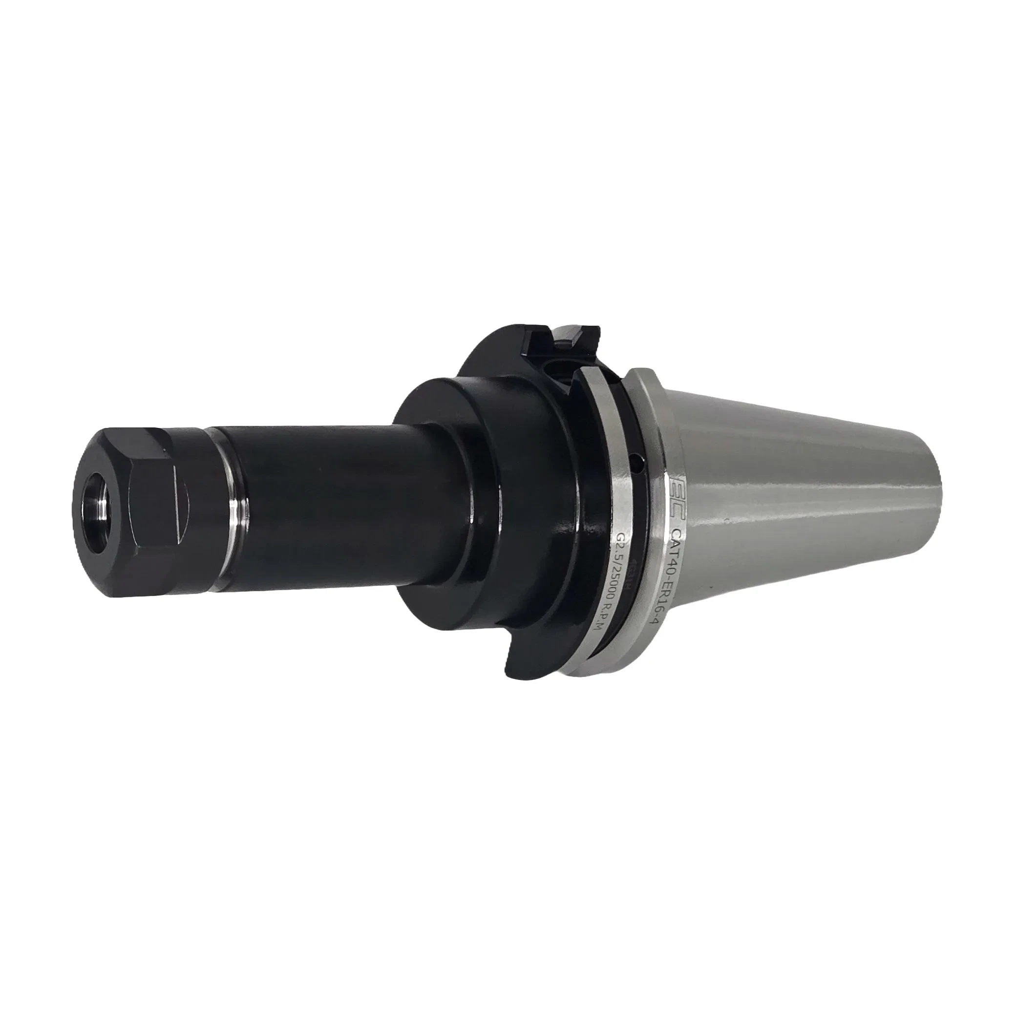 CAT40 (CT40) Collet chuck with standard nut, ER16, ø1/8" - 3/8", H=4"; G2.5