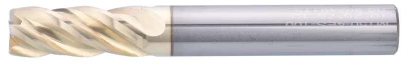 3 mm  Carbide End Mill, 4 Flutes, Flat, Standard length, For P, M, S materials, AlTiN/Zr coating, LOC 8 mm