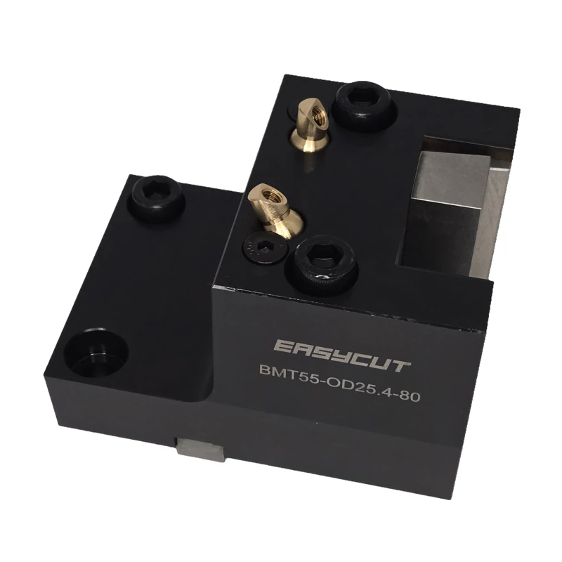 BMT55 (90°) OD turning toolholder, clamping capacity 1" x 1" (25.4 x 25.4 mm)