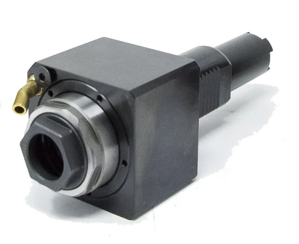 Straight (0°) live driven tool for VDI40 turret with 104.85mm HAAS coupling, ER32, RPM=6000