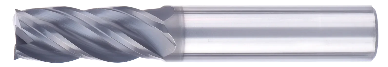 18 mm Carbide End Mill, 4 Flutes, Chamfering, Standard length, For P, M, K materials, AlCrN coated, Helix angle 35 degree / 38 degree, LOC 40 mm