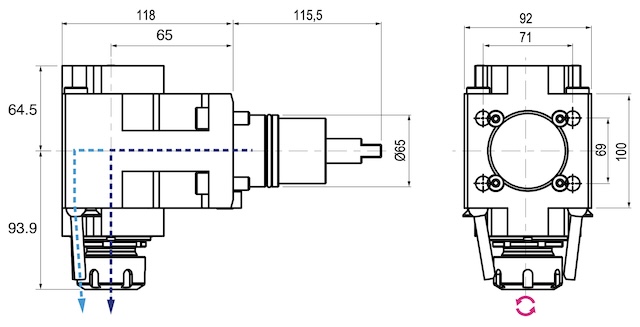 DTB65NTER32A drawing