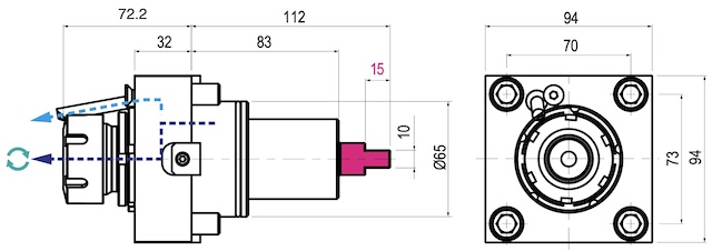 DTB65ER32S Drawing