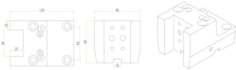 BMT55-OD25-80 Drawing