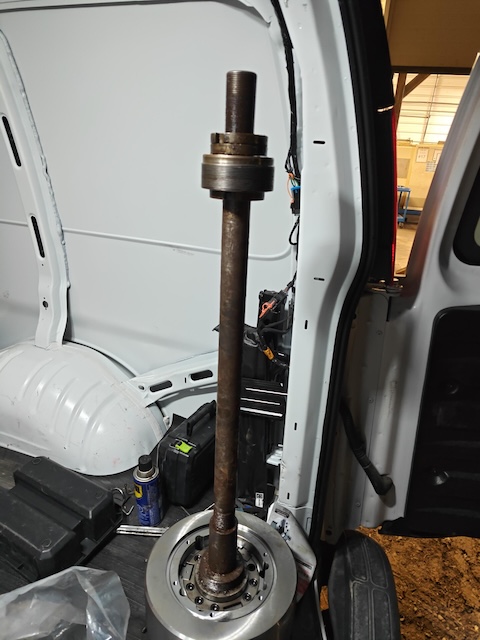 New Power Chuck with old drawbar system